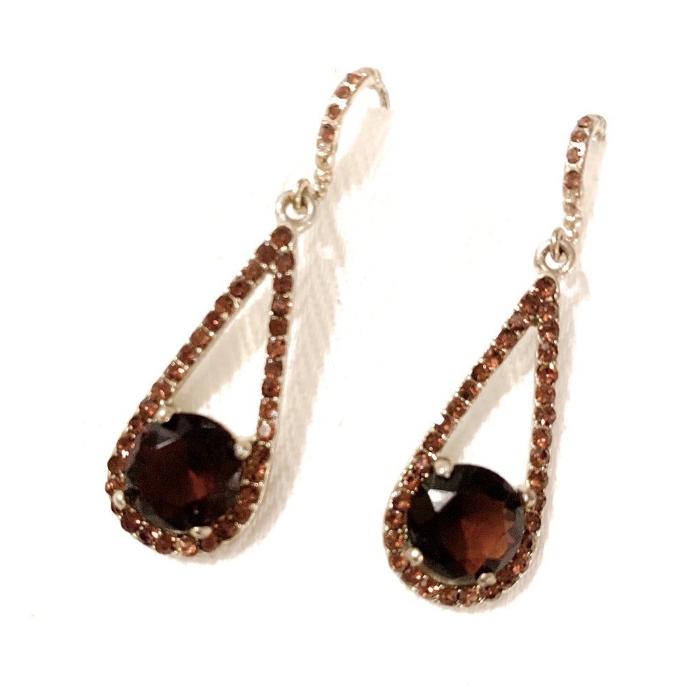 Gemstone earrings